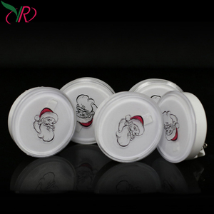 Ylaire Quà tặng Trung Quốc bán buôn thương hiệu khuyến mại vòng nhựa ánh sáng lên nhấp nháy huy hiệu Mini LED <span class=keywords><strong>Pin</strong></span> Huy hiệu LED Glow <span class=keywords><strong>pin</strong></span> nút - Product Image 3