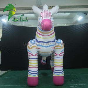 Personnalisé PVC Gonflable Zèbre Animal Offre Spéciale Gonflable <span class=keywords><strong>Cheval</strong></span> de Saut Avec Sph - Product Image 3