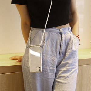เคสโทรศัพท์แบบใส TPU นิ่มมีสายเส้นทแยงมุมสำหรับ <span class=keywords><strong>iPhone</strong></span> <span class=keywords><strong>11</strong></span>, 12, 13, 14, 15, 16 <span class=keywords><strong>Pro</strong></span> - Product Image 3