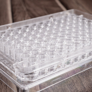 จานเพาะเลี้ยงเซลล์แบบแบน 96 หลุม ยี่ห้อ Hongbolai สำหรับใช้ในห้องปฏิบัติการ - Product Image 4