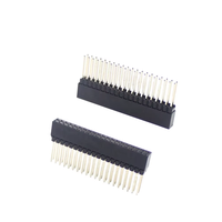 Conector Hembra Alto GPIO para Raspberry Pi 3B, 3B+ y 4B, 2x20 Pines