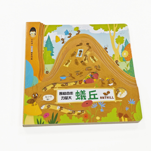 Libro de impresión de libro de tablero para niños <span class=keywords><strong>en</strong></span> <span class=keywords><strong>3D</strong></span> estereoscópico personalizado para cuento de niños con libro de tablero de papel de tapa dura - Product Image 6