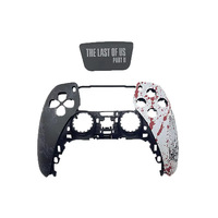 Coque de boîtier avant avec pavé tactile pour Playstation 5 PS5 Controller DIY Remplacement Faceplate Top Shell Custom Touch Pad Cover