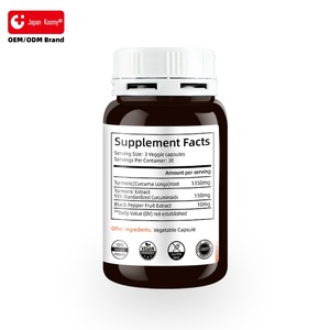 Nuevo Suplemento de Cúrcuma con Extracto Herbal de Cúrcuma, Apoyo para la Salud de las Articulaciones, Cápsulas de Cúrcuma - Product Image 2