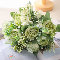 Stofdicht terrasvensterdisplay Hotel eettafel lay-out accessoires Kunstbloemarrangementen Decor Kunstbloemen