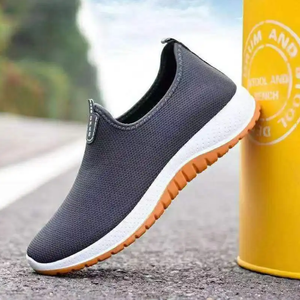 Zapatillas Deportivas Transpirables <span class=keywords><strong>de</strong></span> Verano para <span class=keywords><strong>Hombre</strong></span>, Suministro <span class=keywords><strong>de</strong></span> Fábrica, Parte Superior <span class=keywords><strong>de</strong></span> Malla Económica, <span class=keywords><strong>Mocasines</strong></span> Negros Sin Cordones para las Tendencias <span class=keywords><strong>de</strong></span> Moda <span class=keywords><strong>de</strong></span> Primavera y Otoño - Product Image 2
