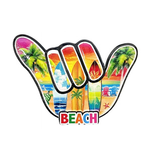 Aimant de réfrigérateur Cabo Verde personnalisé avec logo en résine, souvenir de plage tortue, cadeau de voyage - Product Image 5