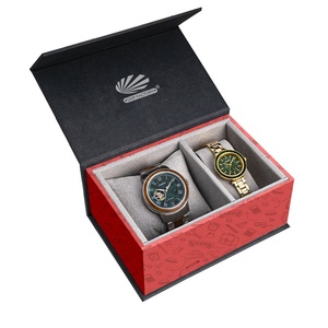 Reloj rígido duradero de cartón con logotipo personalizado, joyería, gafas de sol, organizador de almacenamiento, embalaje, caja de <span class=keywords><strong>viaje</strong></span> - Product Image 4