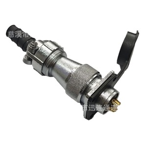 Conector y Enchufe de Aviación WF20 de Aleación de Zinc con Baño de Oro para Montaje en Panel de Cobre, para Reparación y Reemplazo en Comunicaciones - Product Image 1