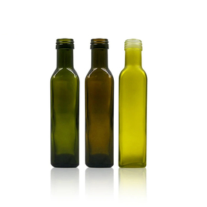 Bouteille en <span class=keywords><strong>verre</strong></span> d'huile d'olive de forme carrée de 500 ml en gros - Product Image 6