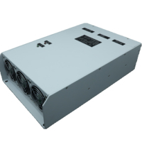 Unité d'alimentation électrique marine à large plage d'entrée 45-65Hz, triphasée 28V 80A, refroidissement par air forcé, protection automatique ADJ SCS-2480-430