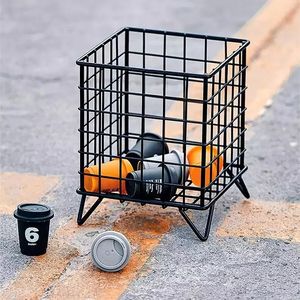 Organizador de Almacenamiento de Cápsulas de Café Personalizado de <span class=keywords><strong>4</strong></span> Pies con Tapa, para Fiestas, Hogar, Bar, Hotel, Cestas y Cajas de Almacenamiento de Acero al Carbono para Baño - Product Image 2