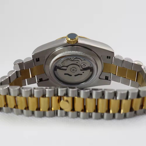 Montre-bracelet mécanique de qualité supérieure avec cadran en acier inoxydable, bracelet réglable, montres automatiques pour homme - Product Image 2