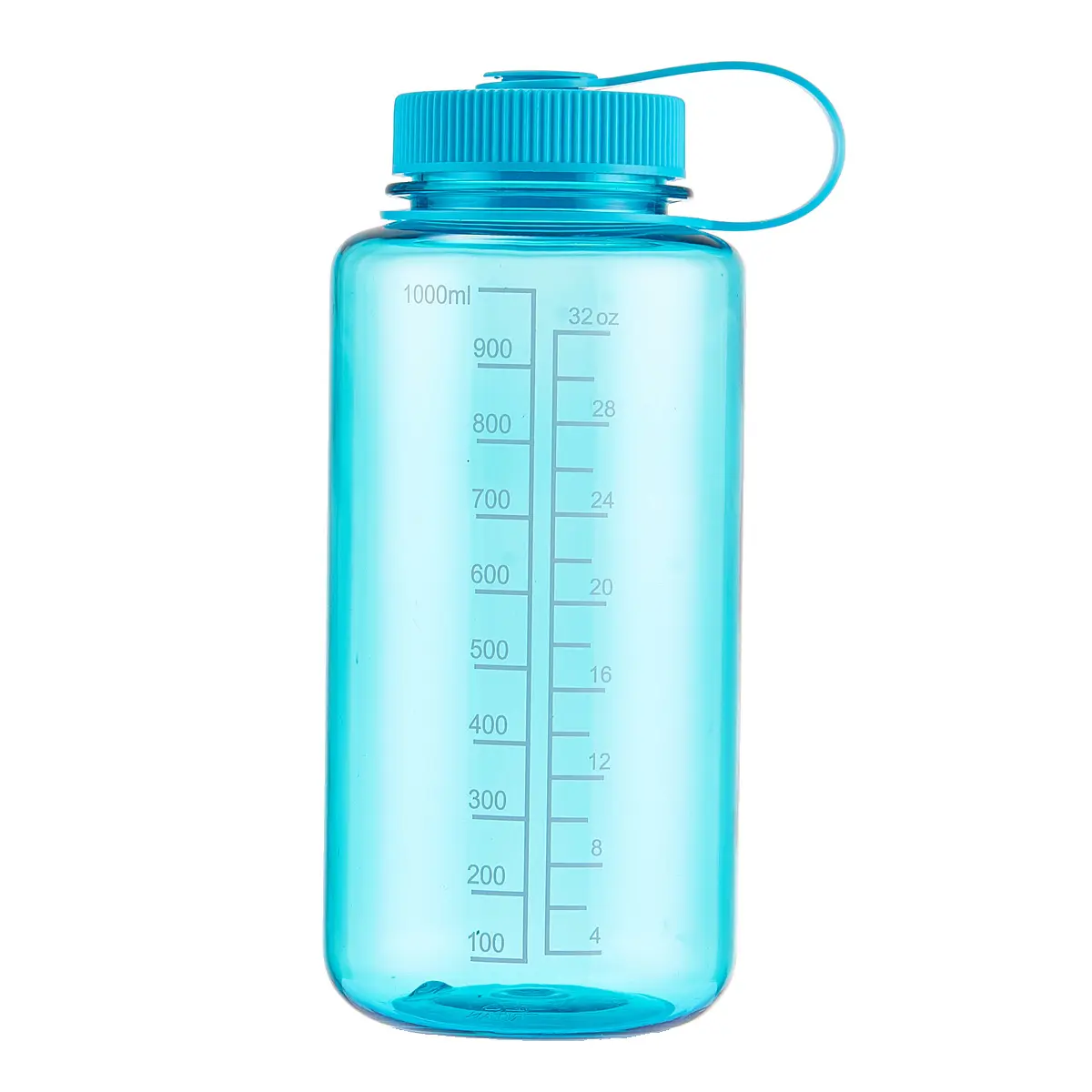 GZYSL Custom ized BPA FREE transparente Plastik wasser flasche 1000ml 32 Unzen Plastik Trinkwasser flasche Nalgene mit weitem Mund deckel