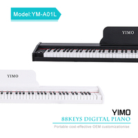 Piano Digital Portable Keyboard 88-Key Beginner Digital Piano 88 Keys Full Size Keyboard Teclado Musical