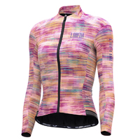 Lameda Sublimation Populaire Conception Thermique Cyclisme Femme Manches Longues Maillot Cycle
