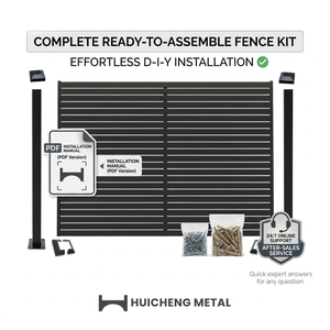 Panneaux de clôture semi-intimité en vrac Clôture de <span class=keywords><strong>jardin</strong></span> rentable du fournisseur professionnel de clôture - Product Image 5