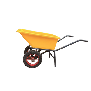 Carretilla Utilitaria Resistente de Dos Ruedas con Ruedas Anchas, Fácil de Maniobrar, para Trabajos en el Jardín y Jardinería - Product Image 2