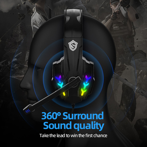 Meilleur Vente en Gros Personnalisé Le RVB <span class=keywords><strong>PS</strong></span> 4 <span class=keywords><strong>PS</strong></span> <span class=keywords><strong>5</strong></span> Étanche Annulation de Bruit Filaire Gamer Écouteurs <span class=keywords><strong>Casque</strong></span> de Jeu avec Micro Usb - Product Image 5