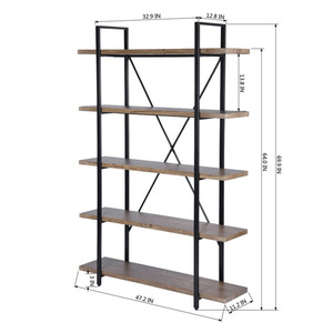 Multi-layer shelving unit, light and medium sized wooden <b>shelf</b> for home use, living room, warehouse, storage <b>rack</b>, flower - Product Image 2