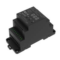 Skydance 12-24VDC 4 Saluran RDM DMX512 ke 0/1-10V Decoder Konverter Sinyal Pengontrol LED DL untuk Driver 0-10V yang Dapat Diredupkan