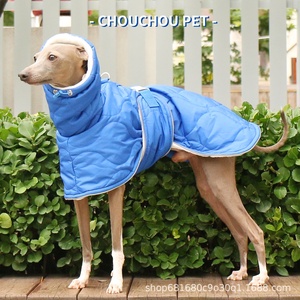 Vêtements <span class=keywords><strong>pour</strong></span> chiens : <span class=keywords><strong>Manteau</strong></span> matelassé tendance automne-hiver <span class=keywords><strong>pour</strong></span> <span class=keywords><strong>lévrier</strong></span>, <span class=keywords><strong>whippet</strong></span>, petits, moyens et grands chiens avec laisse et bandage de ventre - Product Image 1