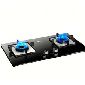 <span class=keywords><strong>2</strong></span> 버너 가스 밥솥 클래스 에너지 전기 가스 스토브 주방 요리 테이블 탑 호텔 가정용 내장 조리대 - Product Image 1