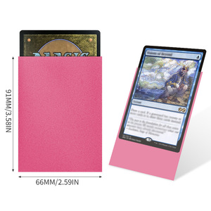 プレミアムカスタムブランド CS-2403 カタナ マットカードスリーブ 16色 一貫性のあるカット TCG CCG 遊戯王 PVC素材 ヒートシール - Product Image 3