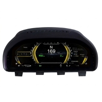 Tableau de bord numérique professionnel 10,25 pouces, compteur de vitesse numérique, écran LCD, cockpit virtuel, BMW Série 7 2010-2017, noir intelligent