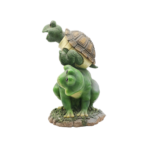 Par <span class=keywords><strong>de</strong></span> Ranas Decorativas Esculpidas en Resina, Estatua <span class=keywords><strong>de</strong></span> Pareja <span class=keywords><strong>de</strong></span> Ranas Caprichosas para Jardín, Camino y Jardín <span class=keywords><strong>de</strong></span> Flores, Arte y Coleccionismo - Product Image 4