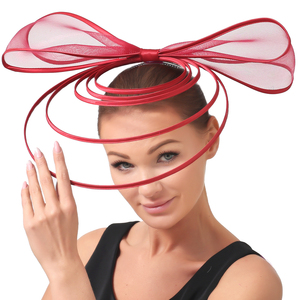 14 Màu Sắc Thời Trang Phụ Nữ Sinamay Fascinator UV Bảo Vệ Mặt Trời Mũ Kentucky Derby Ưa Thích Đám Cưới Nhà Thờ Mũ Dành Cho Phụ Nữ Nữ Nữ - Product Image 4