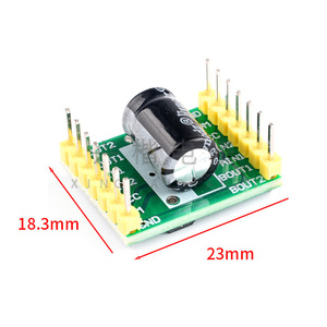 Módulo Controlador de Motor de Doble Canal A4950, Placa de Control de Motor de CC de 12V con Montaje a Través de Orificios - Product Image 4