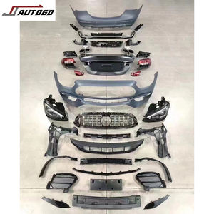 Kit de Carrocería para Benz W213 <span class=keywords><strong>E</strong></span> 2018-2021, Actualización a E63 2021, Parachoques Delantero y Trasero, Faros Delanteros, Luces Traseras, Rejilla, Difusor, Tubo de Escape, Puerta Trasera - Product Image 3