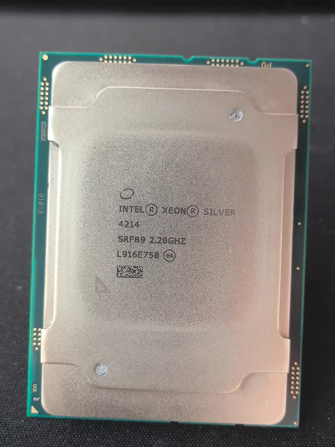 Server CPU Intel Xeon 4214 12 Core 24 Threads 2.2 Ghz 4215 8 Core 16 Threads 2.2 Ghz 4216 16 Core 32 Threads 2.1 Ghz Processor