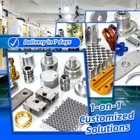 Composants en aluminium, titane et acier inoxydable usinés sur commande par CNC, kit complexe non standard, usinage CNC de pièces métalliques