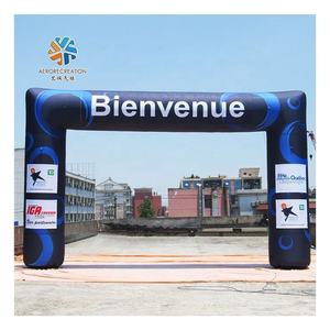 Arche rectangulaire <span class=keywords><strong>gonflable</strong></span> Aero Custom économique avec support amovible pour bannière publicitaire à vendre - Product Image 5