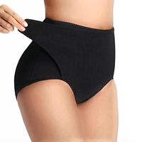 Nouveau style UE & US – Sous-vêtements post-partum pour femme, short gainant ventre plat, taille plus, post-césarienne, Fajas, body sculptant sans couture