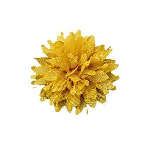 Flores de tela de camelia hechas a mano de 9 cm, accesorios de joyería DIY, decoraciones para zapatos y sombreros - Product Image 5