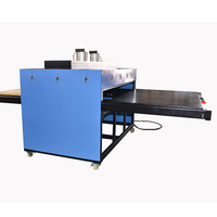 Presse à chaud multifonction semi-automatique de grande taille 120*150 cm pour tapis de souris, tissu, vêtements