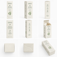 Boîte en carton personnalisée pour parfums et cosmétiques, emballage pliable imprimé, boîte de soin de la peau, emballage de luxe durable, fabrication OEM