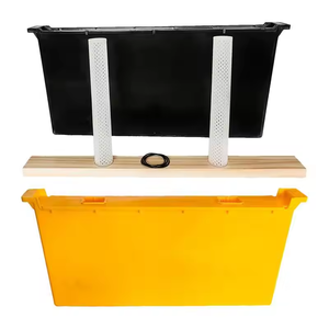 Herramientas de Apicultura Nuevas al por Mayor, Marco de Colmena Amarillo, Alimentador de Abejas Negro/Amarillo para Apicultura - Product Image 1