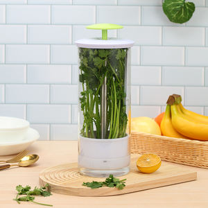 Trasparente Bpa-free piccolo barattolo di vetro salvatore di <span class=keywords><strong>erbe</strong></span> contenitore per frigorifero frigorifero congelatore per conservare le <span class=keywords><strong>erbe</strong></span> fresche crescono - Product Image 1