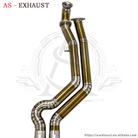 Collecteur intermédiaire en alliage de titane à longueur égale avec tube en Z imprimé en 3D pour échappement performance BMW M2 M3 M4 G87 G80 G82 S58 3.0T 2021-2026