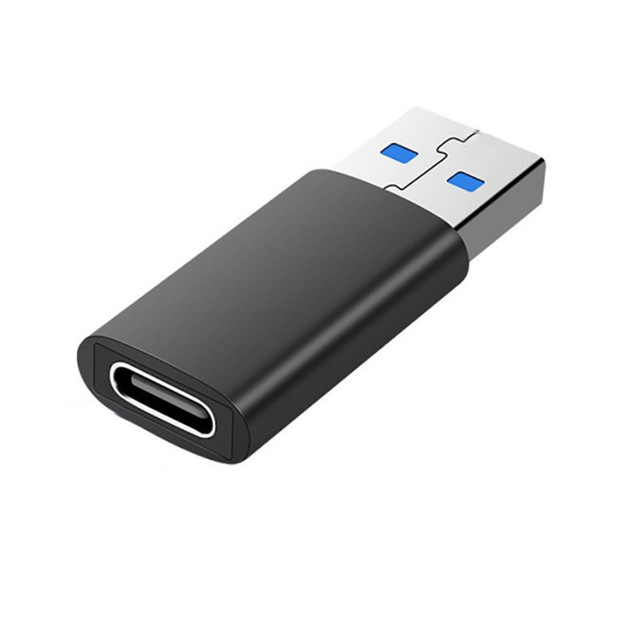 USB C Female to USB Male Adapter USB 3 A to C Adapter SuperSpeed Data Sync 100W Fast Charging for Phone Laptop Charger Quest Lin