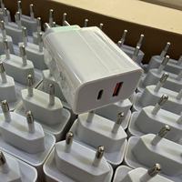 Chargeur mural double port USB-C 20W PD QC3.0 à charge rapide, prise EU US UK AU, pour Apple iPhone 17, Samsung Galaxy (vente en gros)