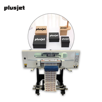 Plusjet stiker transfer I1600-u1 XP600 3 buah label kristal film ab uv dtf film cetak logo printer mesin stiker uv