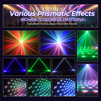 36x Projecteurs LED RGBW à tête mobile avec contrôle DMX-512 pour éclairage de discothèque, DJ et club