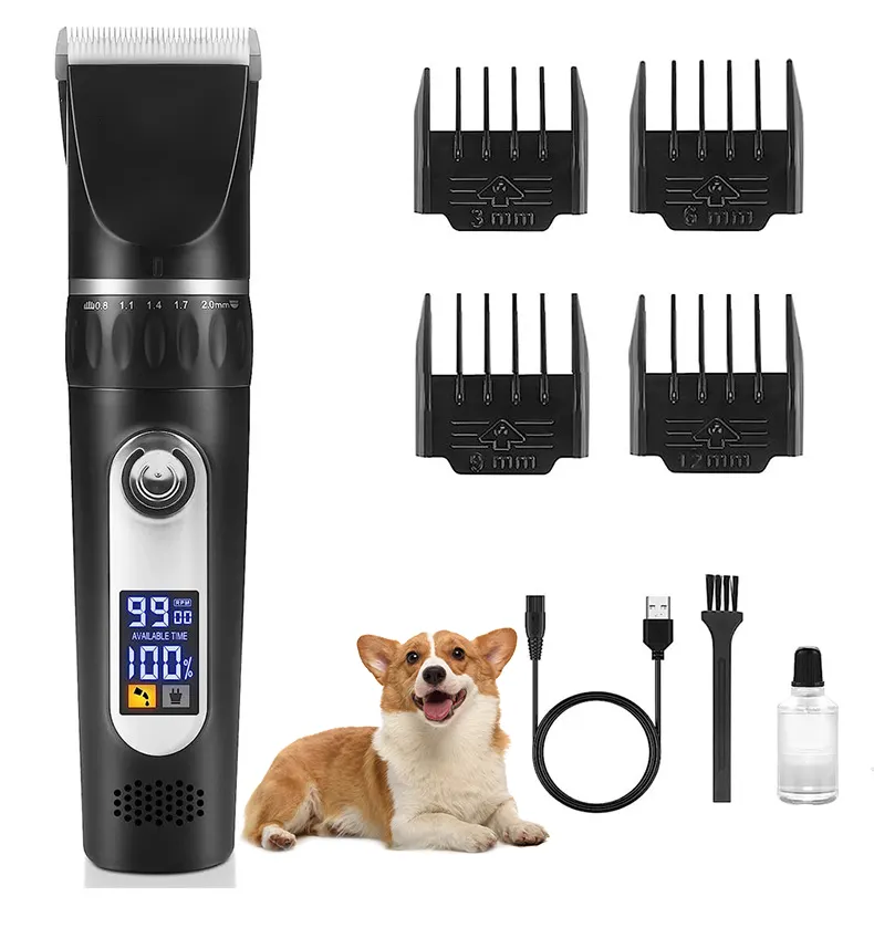 Professionnel chien tondeuses pour animaux de compagnie tondeuse rasoir électrique chiens toilettage tondeuse coupe de cheveux Machine pour chats