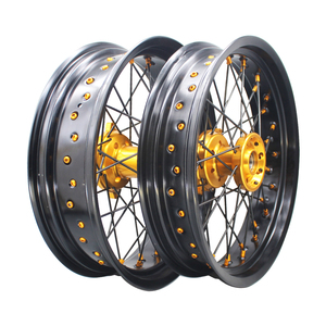 Ruedas de aluminio para Supermoto, gran oferta, para SUZUKI RMZ450 - Product Image 1