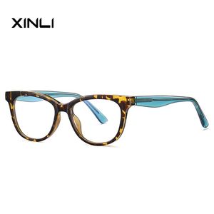 XINLI 20210 Montures de lunettes rectangulaires à monture complète anti-lumière bleue pour enfants, couleur bonbon, pour usage quotidien - Product Image 5